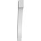Ekena Millwork 3 1/2-in. W x 20-in. D x 32-in. H Imperial Architectural Grade PVC Knee Brace BRCP035X20X32IMP - alternate 6